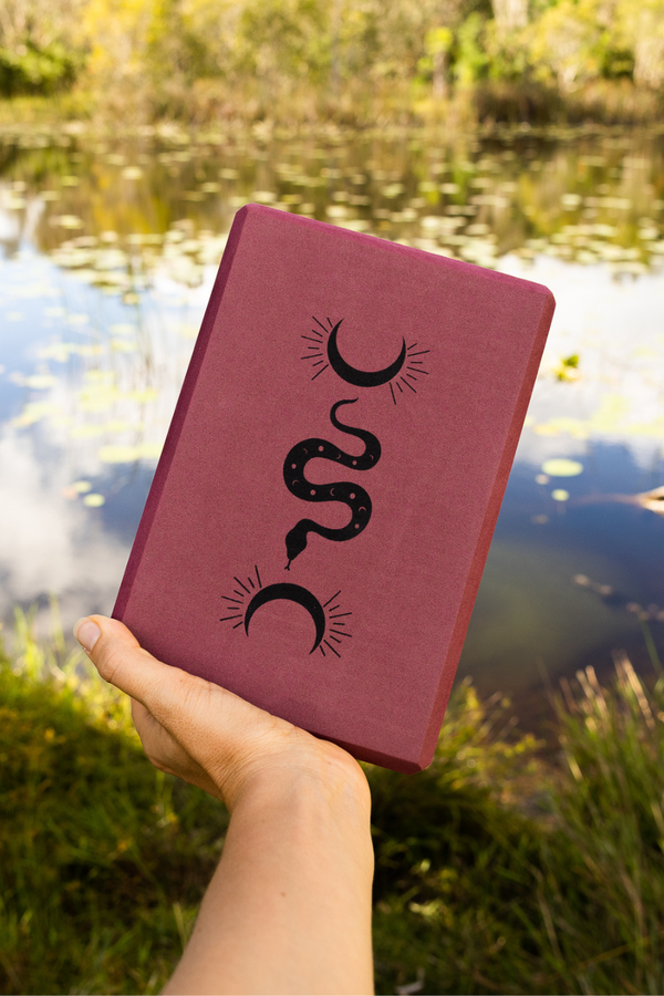 Divine Essentials™ Serpent Yoga Block - Acai