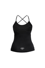Divine Wear™ Turtle Dove Yoga and Pilates Tank Top - Black