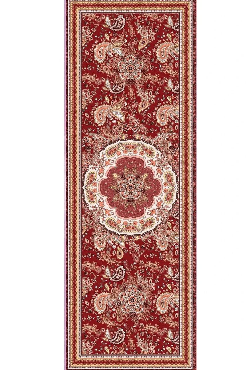 Divine Essentials™ Miracle Yoga and Pilates Mat - Paisley Earth Print (6mm)