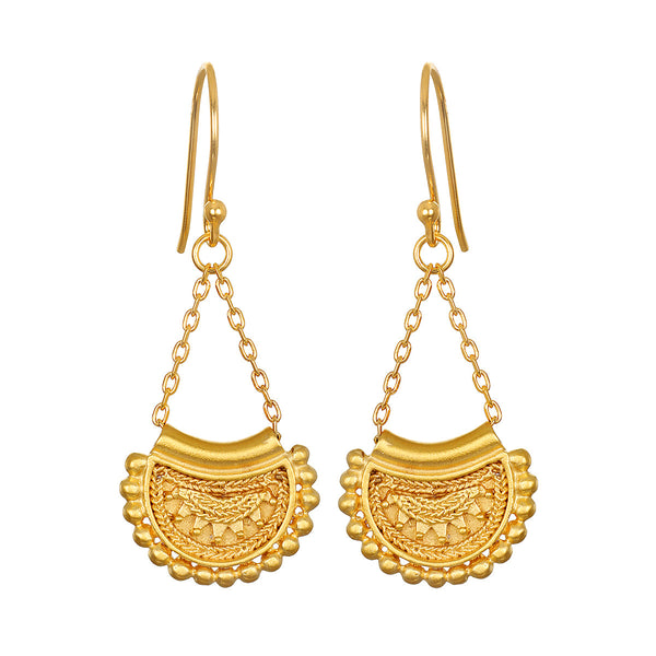 SATYA EG0118 - Soulful Alliance Mandala earrings