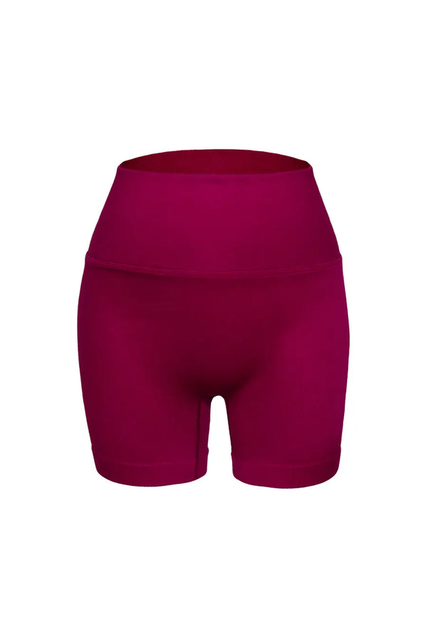 Divine Wear™ Seamless "Hibiscus" Biker Shorts