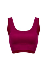 Divine Wear™ Seamless Hibiscus Crop Top for Yoga and Pilates