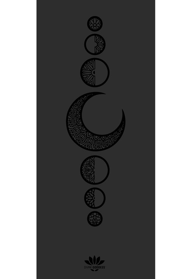Luna Lite Black Yoga Mat 2mm