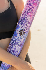 Divine Essentials ™ Moonlight design Slim and Foldable Travel Yoga Mat  (1.5mm)