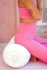 Round Lotus Yoga Bolster