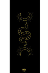 Serpent Yoga Mat Gold 5mm