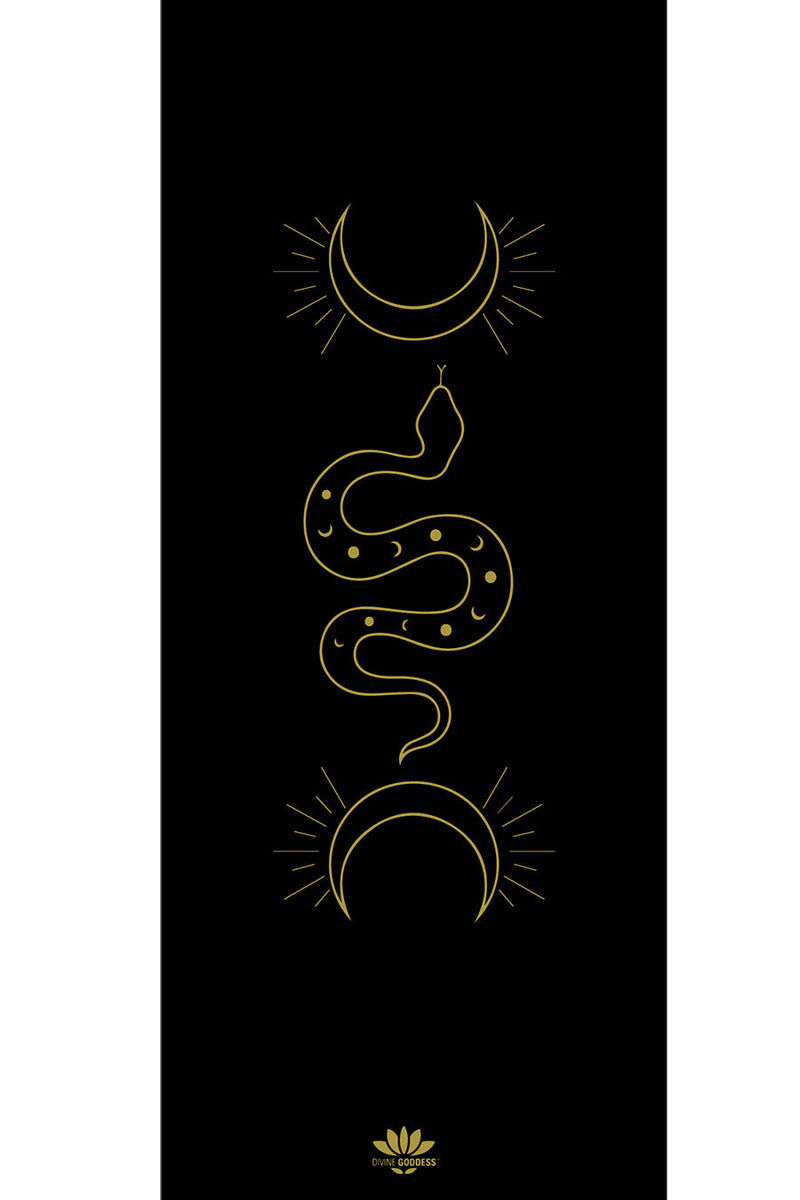 Serpent Yoga Mat Gold 5mm