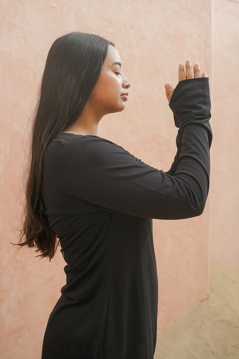 Divine Wear™ Splendour Earth Long Sleeve Top