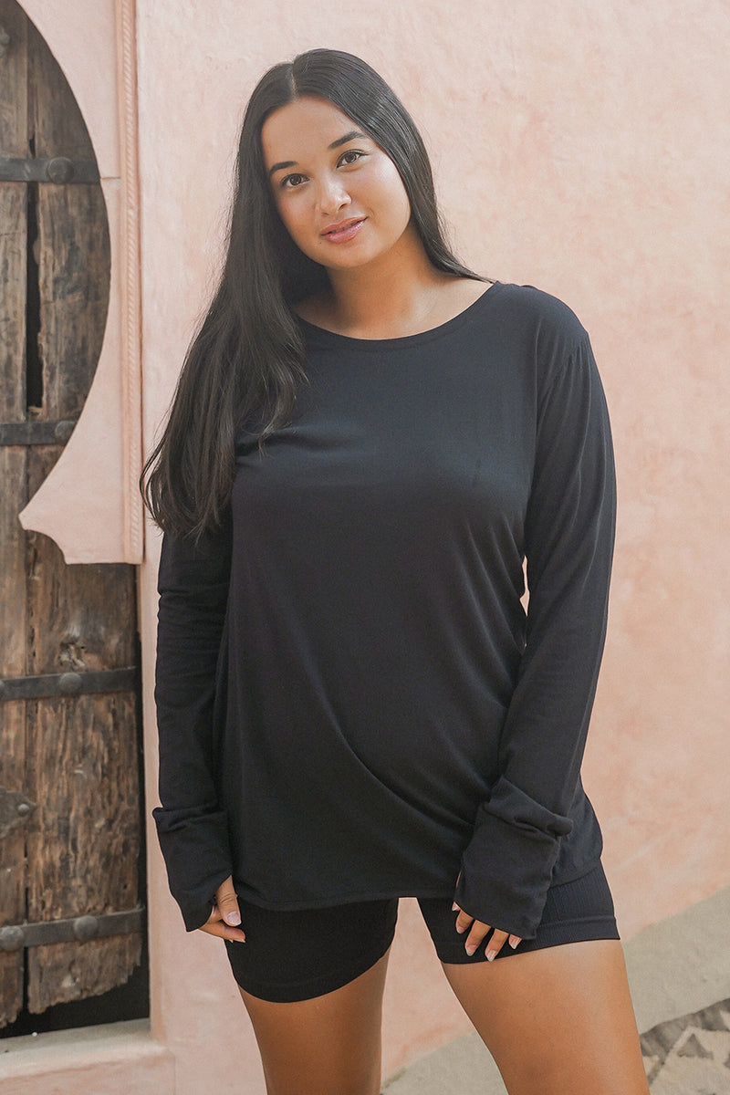 Divine Wear™ Splendour Earth Long Sleeve Top