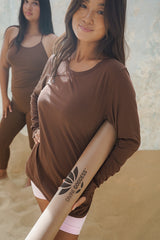 Divine Wear™ Splendour Earth Long Sleeve Top