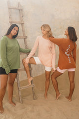 Divine Wear™ Splendour Earth Long Sleeve Top