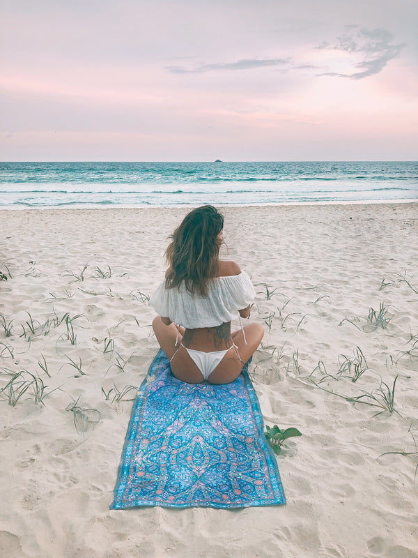 Eco Luxe Starburst Aqua Yoga Mat 3.5mm