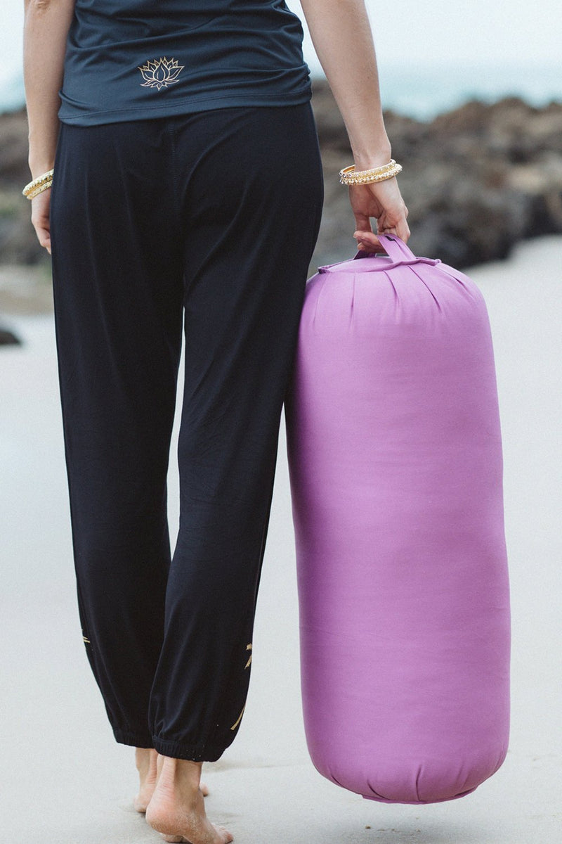 Round Lotus Yoga Bolster