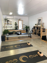 Divine Essentials™ - "Luna" Natural Rubber Yoga Fitness Mat - Gold (5mm)