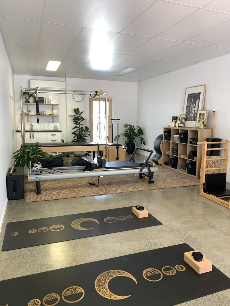 Divine Essentials™ - "Luna" Natural Rubber Yoga Fitness Mat - Gold (5mm)