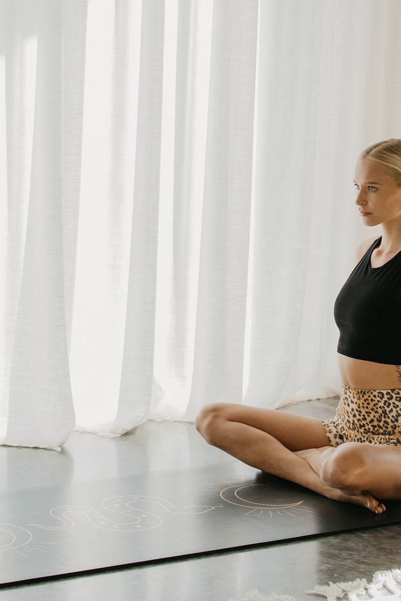 Serpent Yoga Mat Gold 5mm