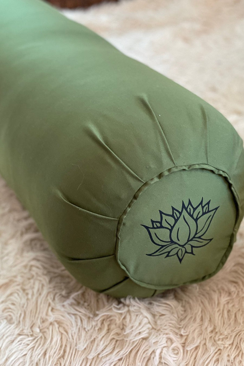Round Lotus Yoga Bolster