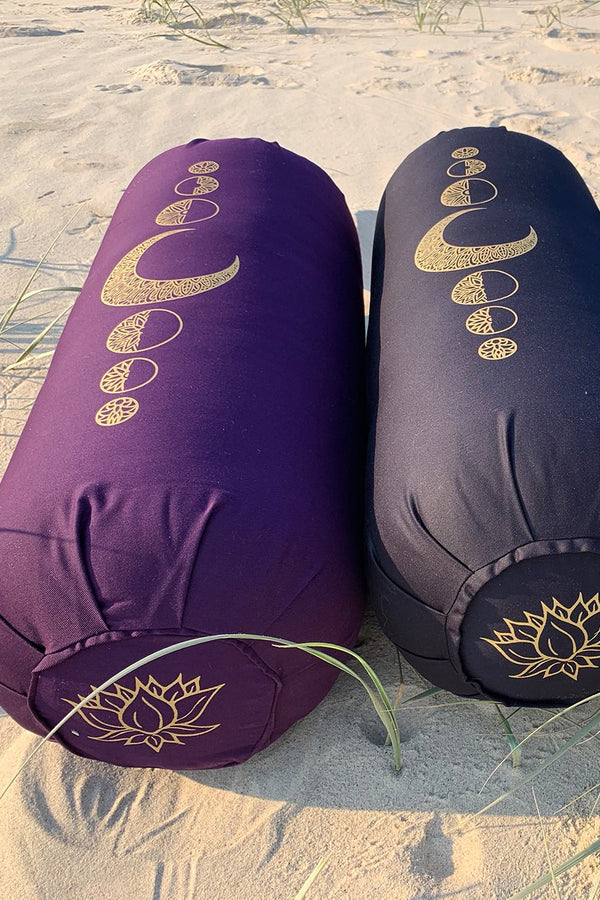 Divine Essentials™  Round Lotus Yoga Bolster
